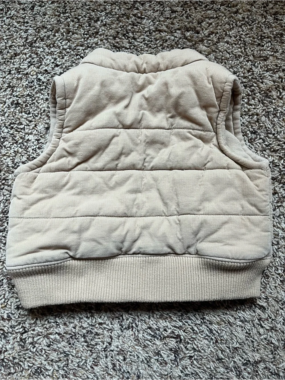 BabyGap corduroy puffer vest - 2T, Y2K